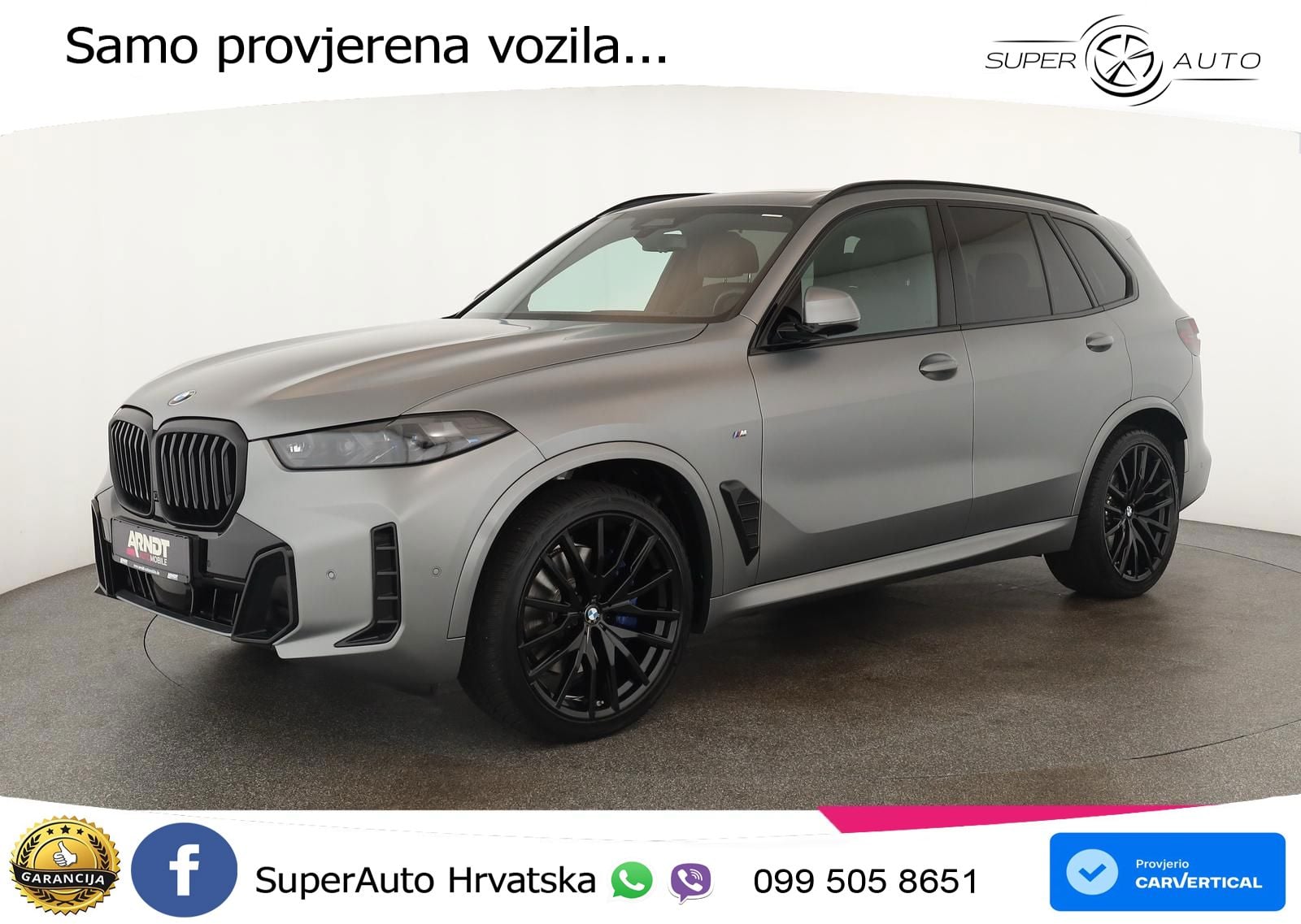 BMW X5 40d (352 KS) xDrive Steptronic M Sport ZRAČNI+ACC+GR SJED+KAM+PANO