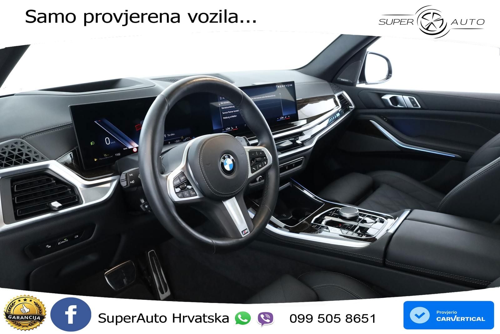 BMW X5 40d (352 KS) xDrive Steptronic M Sport ZRAČNI+ACC+GR SJED+KAM+PANO