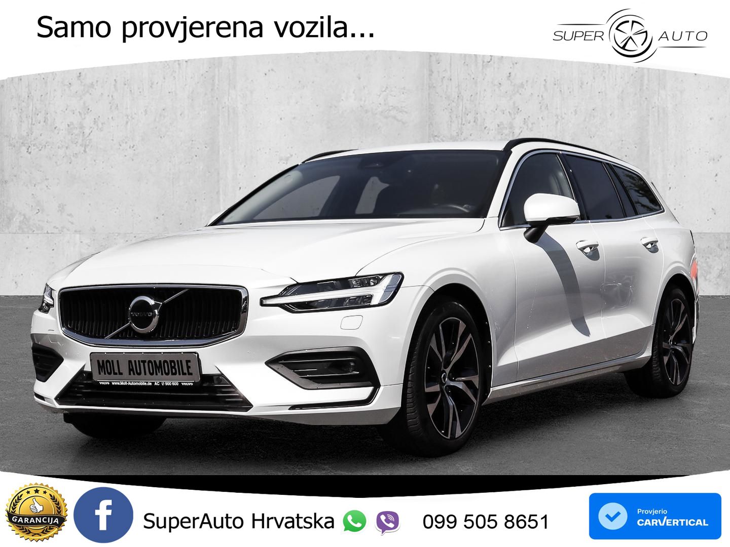 Volvo V60 2.0 B3 DCT LED+GR SJED+ACC