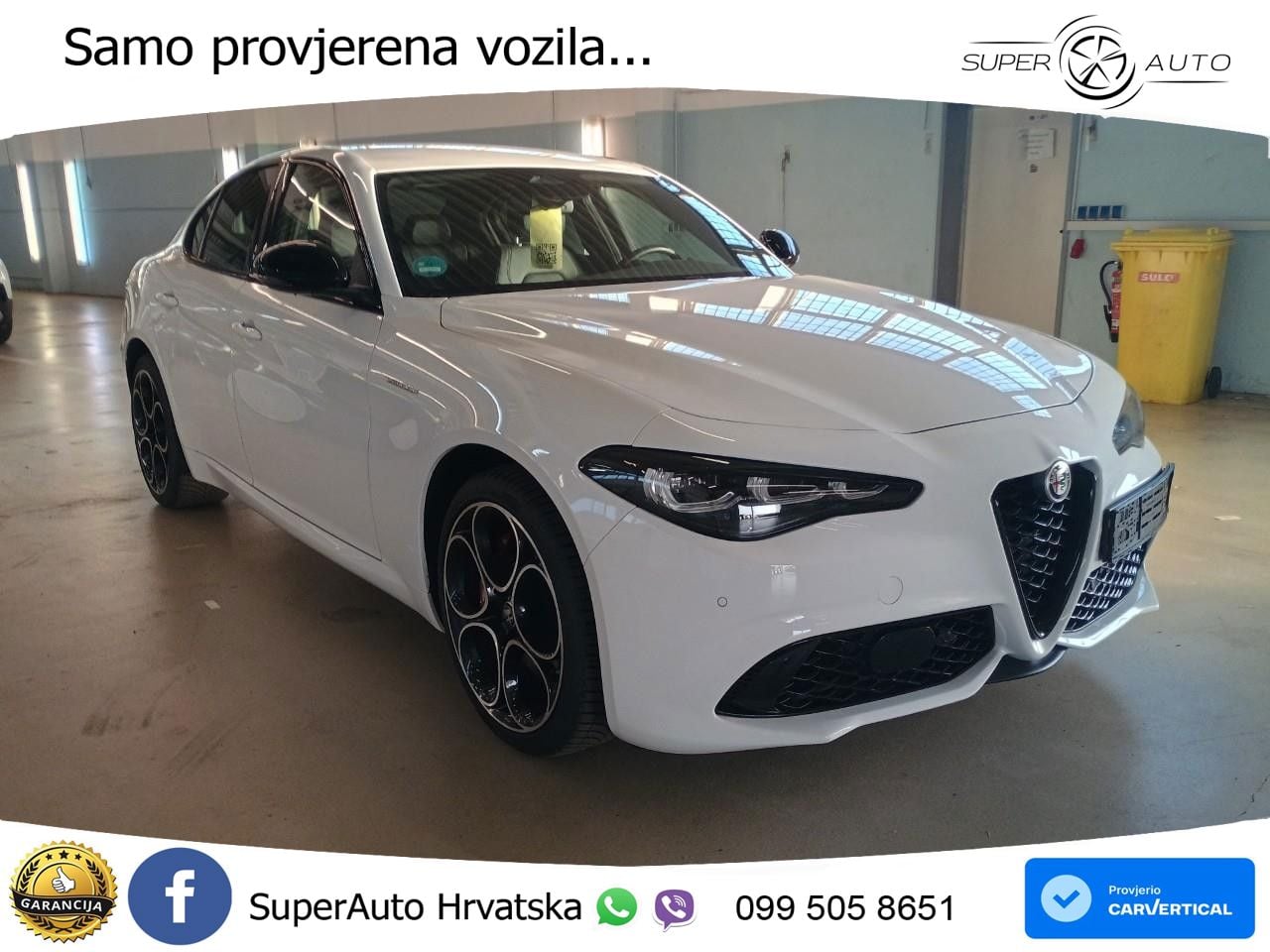Alfa Romeo Giulia 2.0 Turbo (280 KS) Q4 Automatic MATRIX+GR SJED+KAM