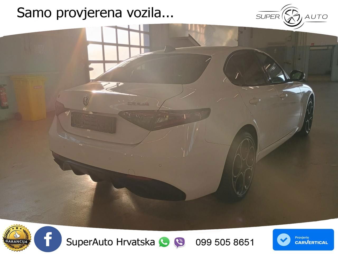 Alfa Romeo Giulia 2.0 Turbo (280 KS) Q4 Automatic MATRIX+GR SJED+KAM