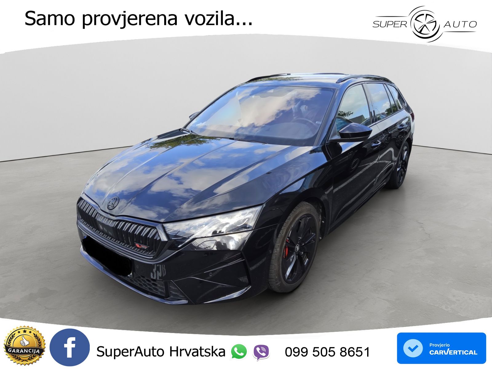 Škoda Octavia Combi RS 2.0 TSI (265 KS) DSG LED+GR SJED+ACC