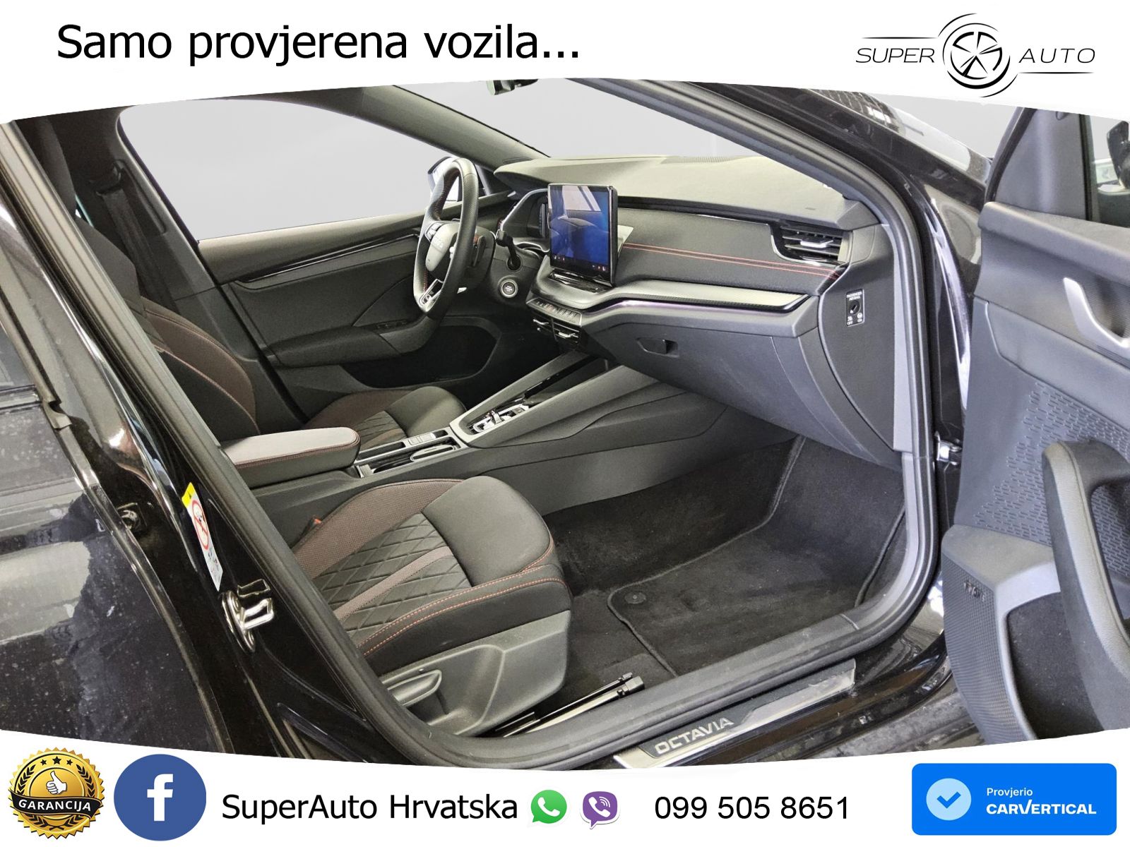 Škoda Octavia Combi RS 2.0 TSI (265 KS) DSG LED+GR SJED+ACC