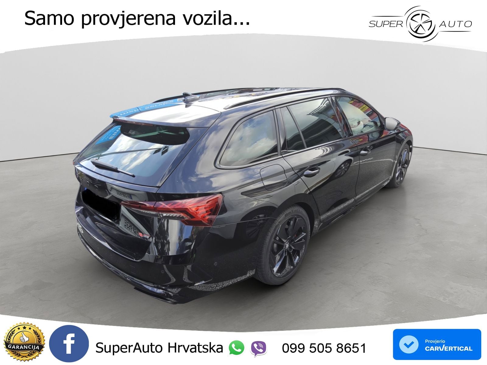 Škoda Octavia Combi RS 2.0 TSI (265 KS) DSG LED+GR SJED+ACC
