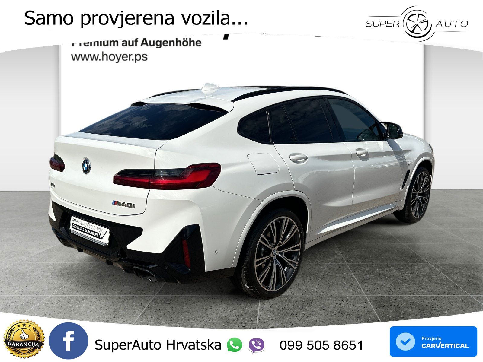 BMW X4 M40i (360 KS) xDrive Steptronic ACC+HEAD+GR SJED+360+PANO