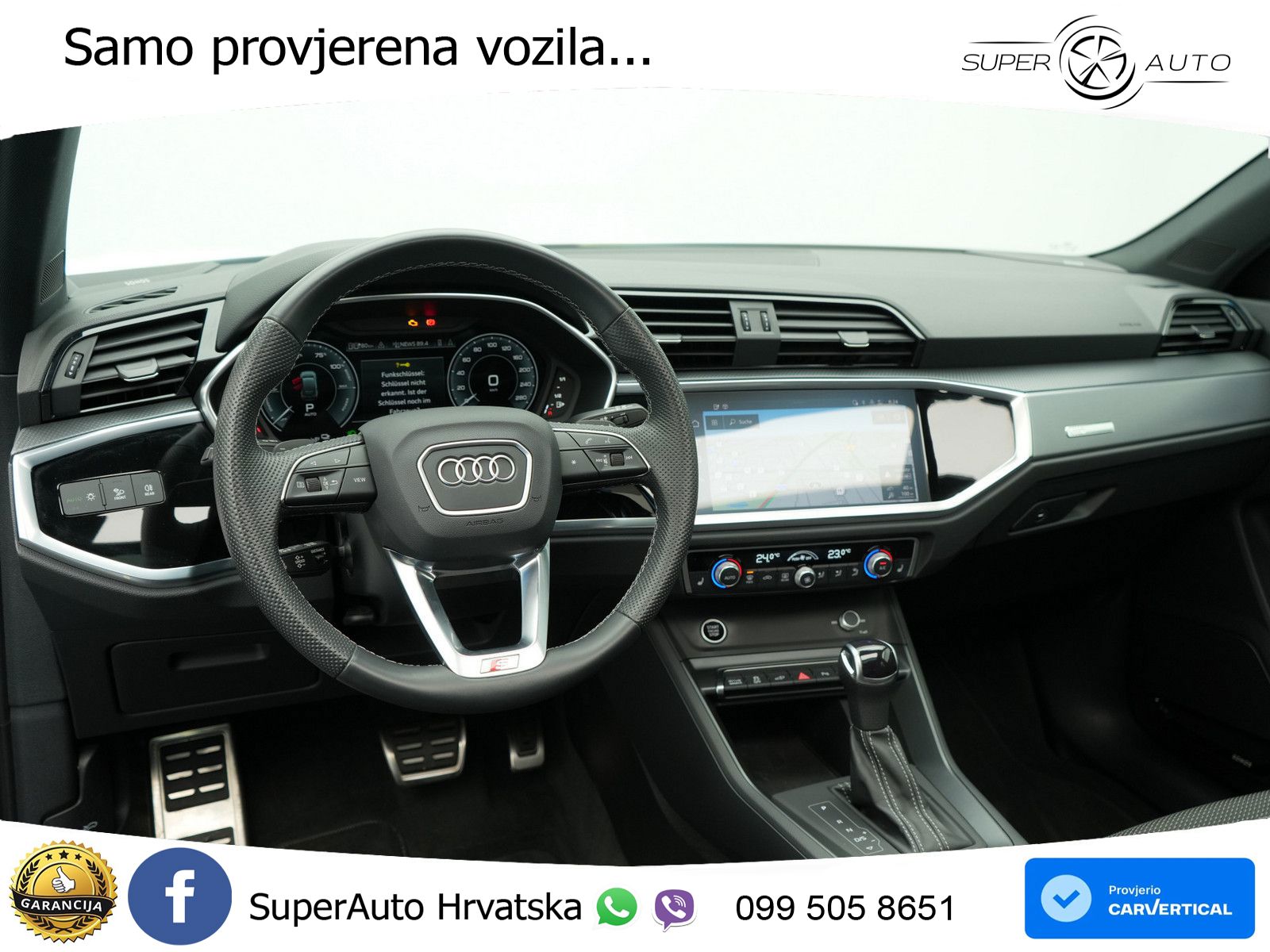 Audi Q3 Sportback 45 TFSIe (245 KS) S tronic S line MATRIX+GR SJED+KAM