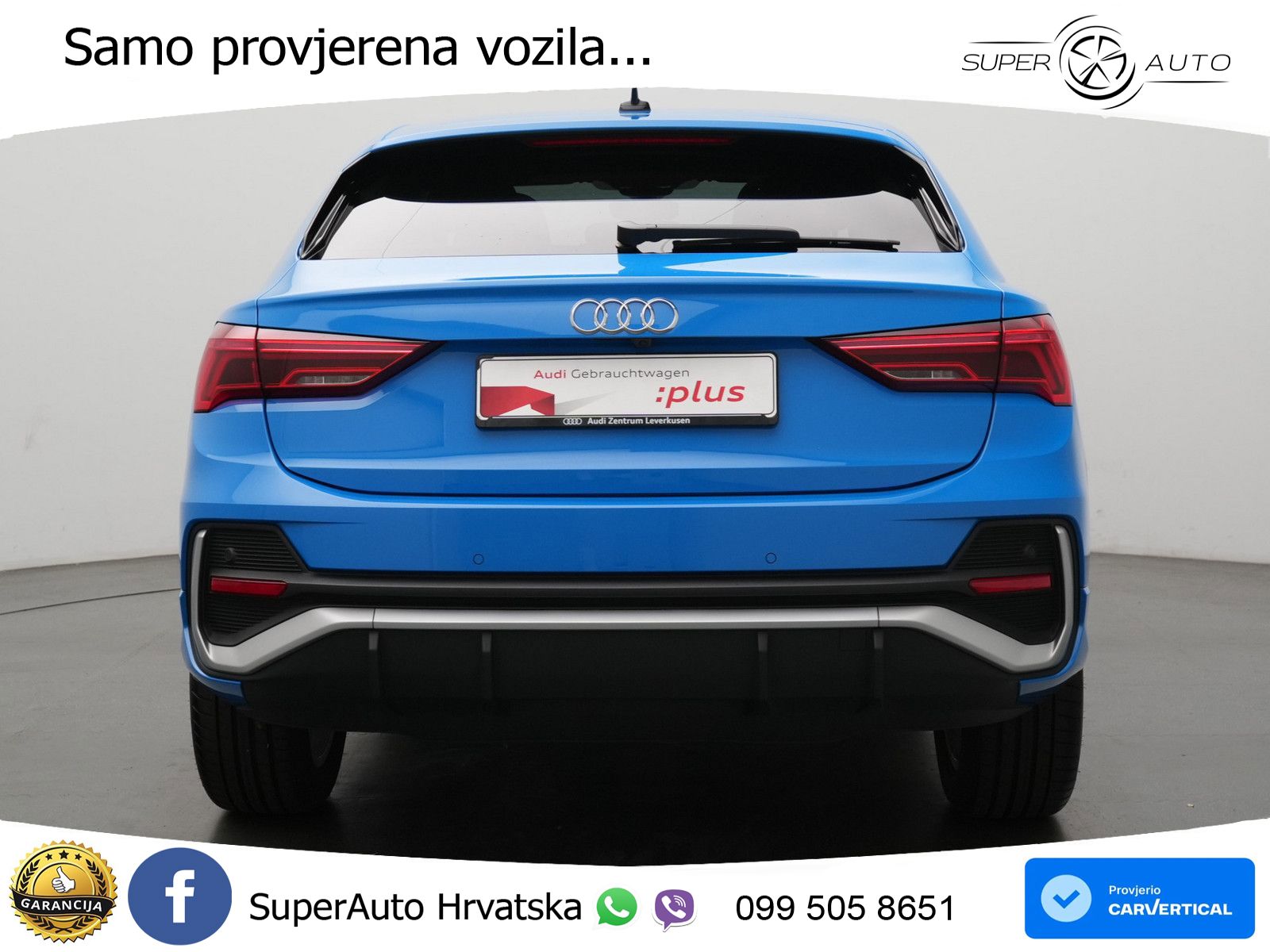 Audi Q3 Sportback 45 TFSIe (245 KS) S tronic S line MATRIX+GR SJED+KAM