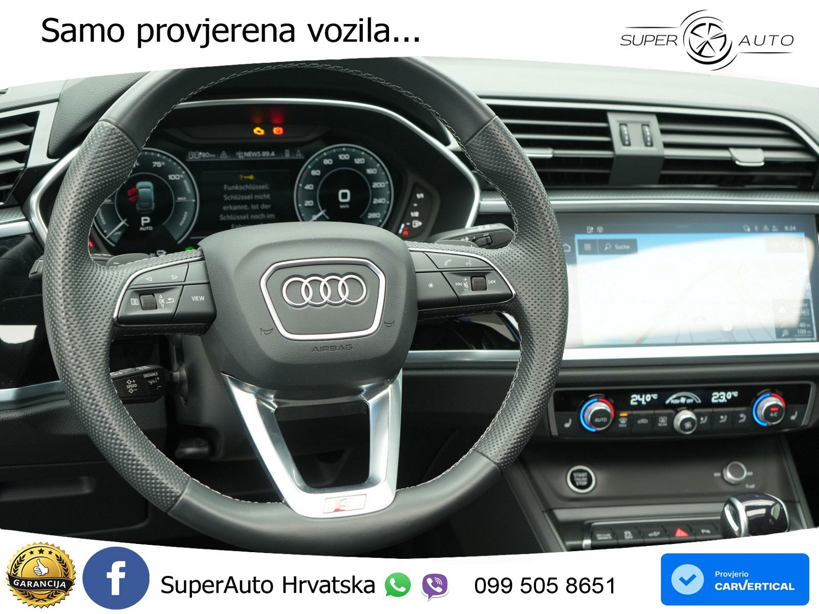 Audi Q3 Sportback 45 TFSIe (245 KS) S tronic S line MATRIX+GR SJED+KAM