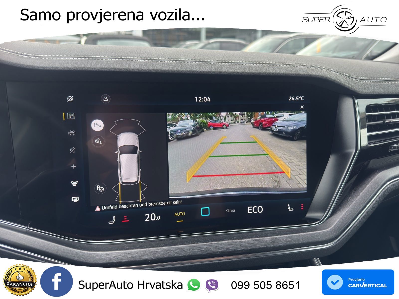 Volkswagen Touareg 3.0 V6 TDI (231 KS) 4MOTION Tiptronic ZRAČNI+ACC+GR SJED+KAM