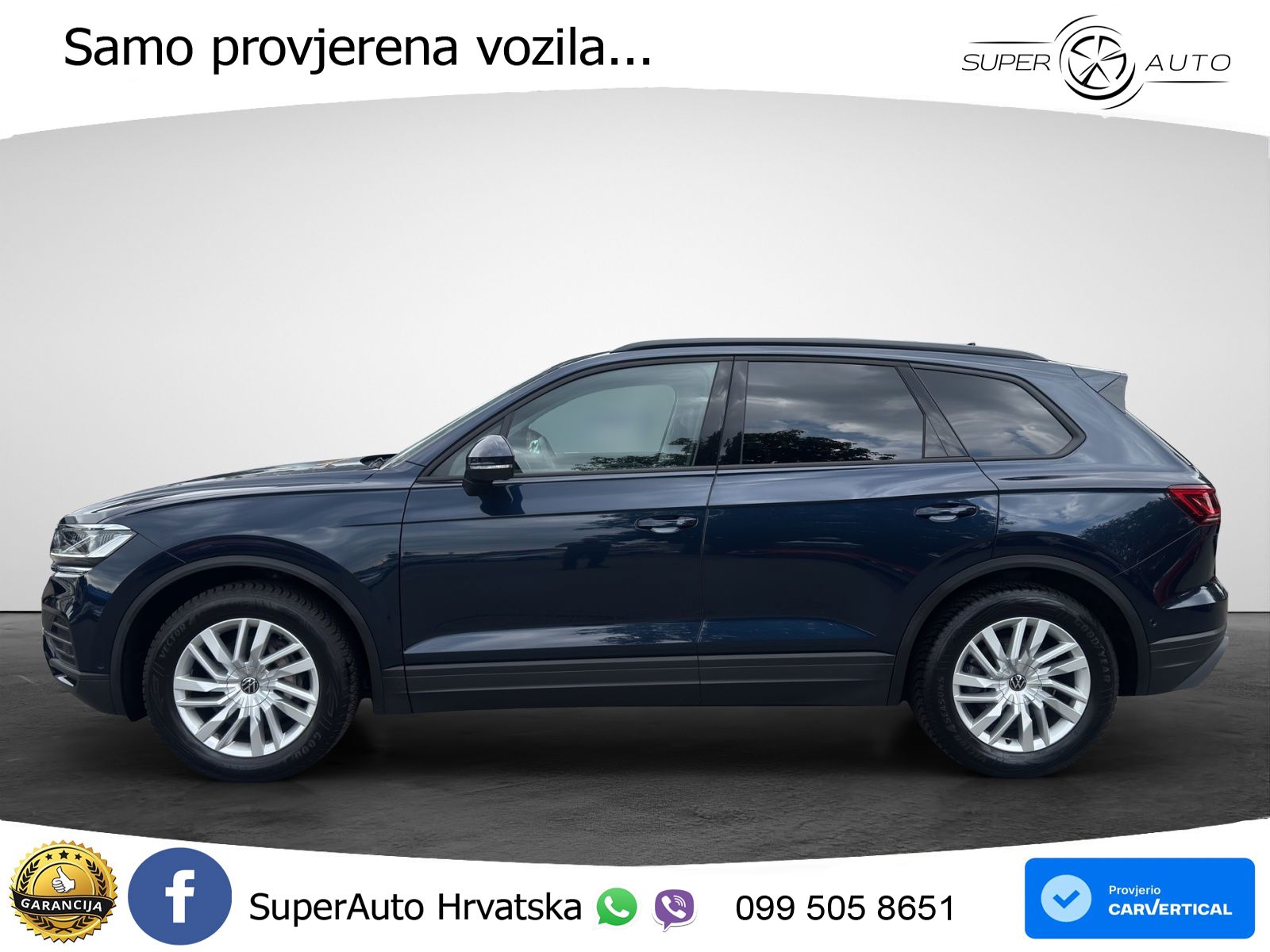 Volkswagen Touareg 3.0 V6 TDI (231 KS) 4MOTION Tiptronic ZRAČNI+ACC+GR SJED+KAM