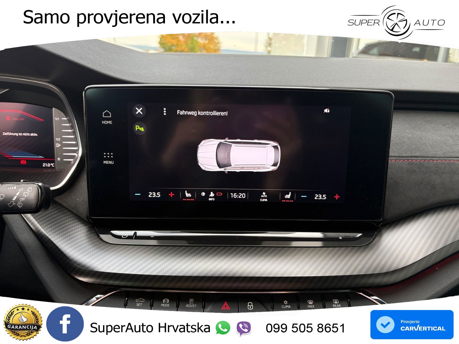 Škoda Octavia Combi RS 2.0 TSI (245 KS) DSG LED+GR SJED+ACC