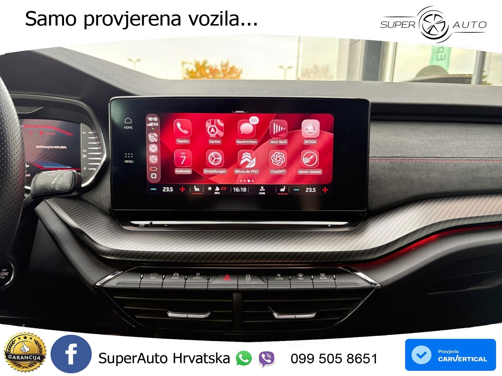 Škoda Octavia Combi RS 2.0 TSI (245 KS) DSG LED+GR SJED+ACC