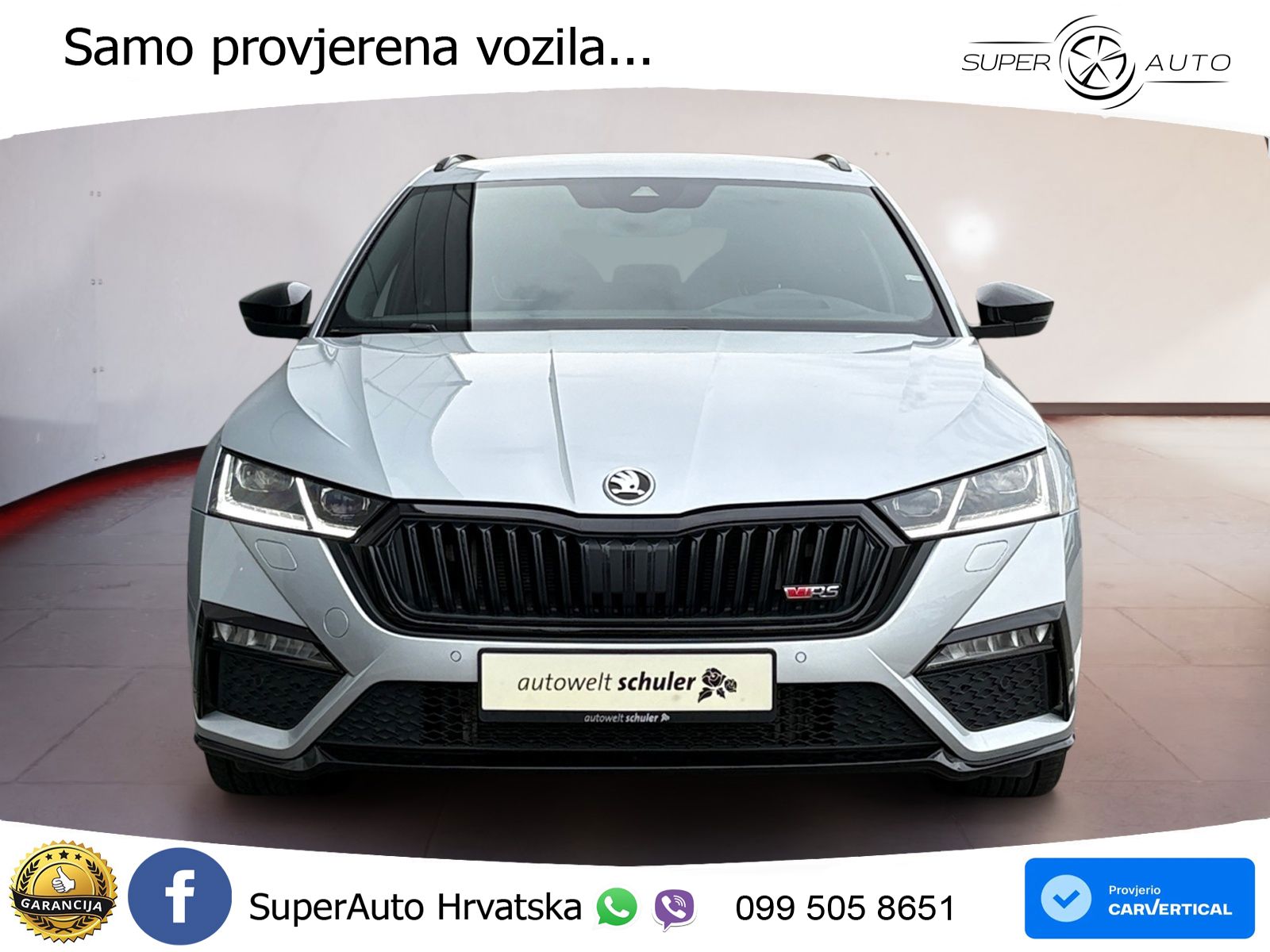 Škoda Octavia Combi RS 2.0 TSI (245 KS) DSG LED+GR SJED+ACC