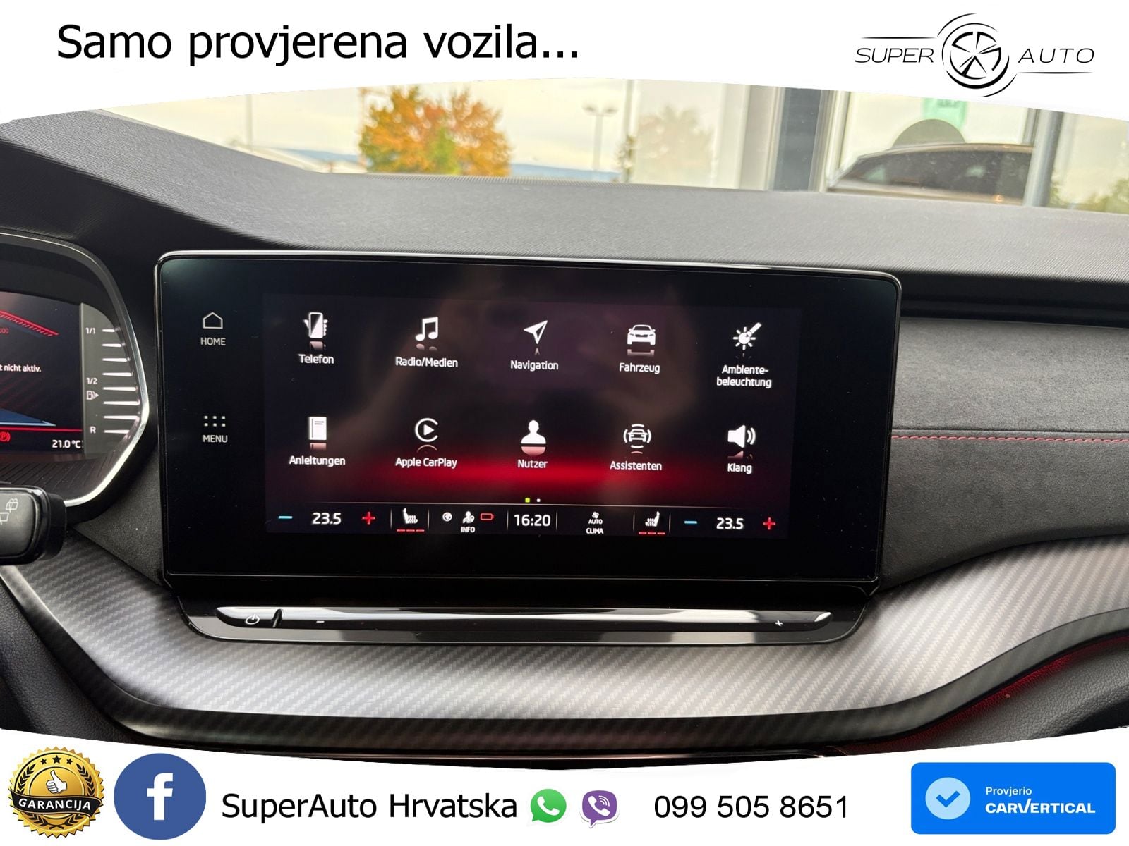 Škoda Octavia Combi RS 2.0 TSI (245 KS) DSG LED+GR SJED+ACC