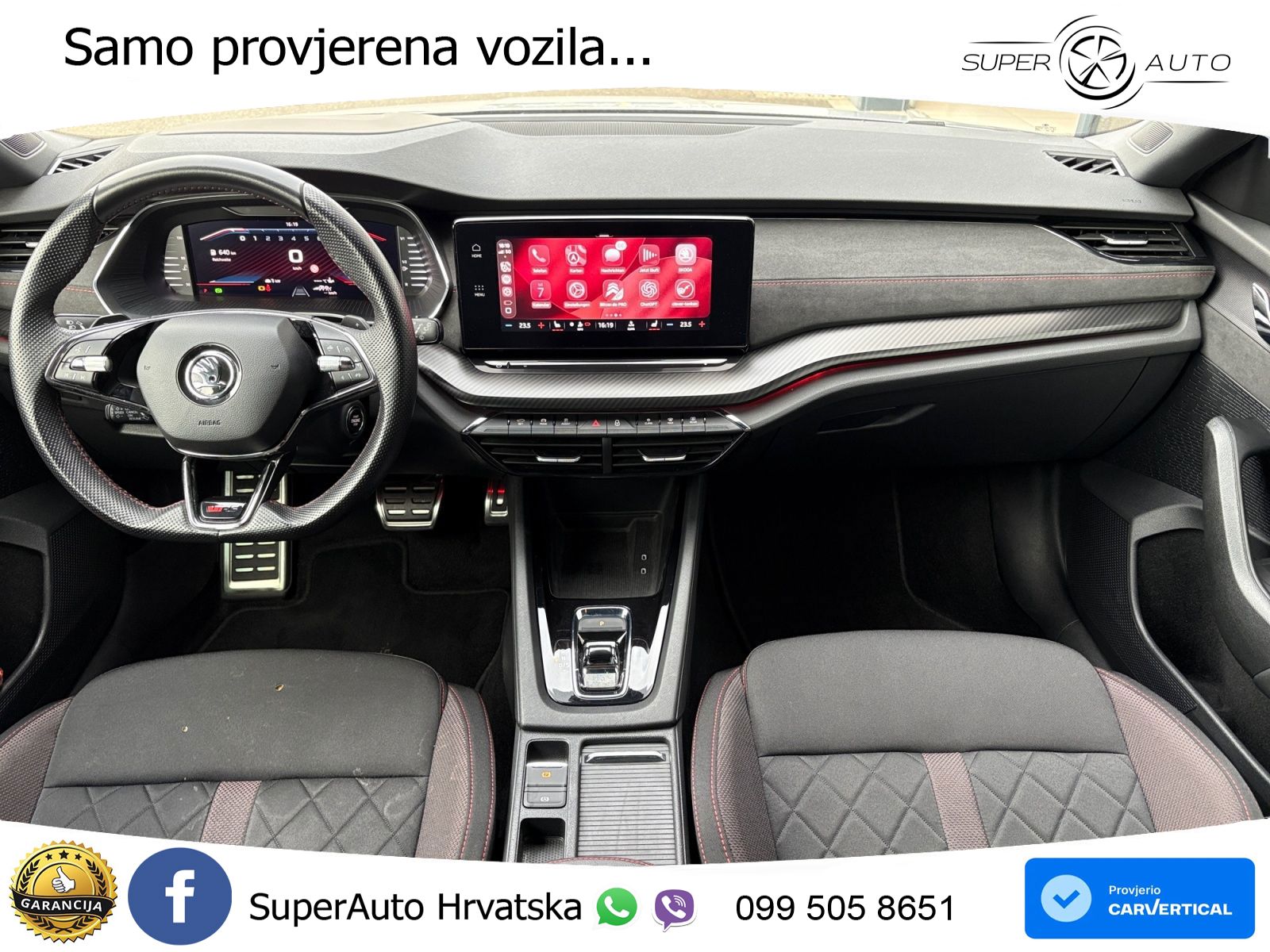 Škoda Octavia Combi RS 2.0 TSI (245 KS) DSG LED+GR SJED+ACC
