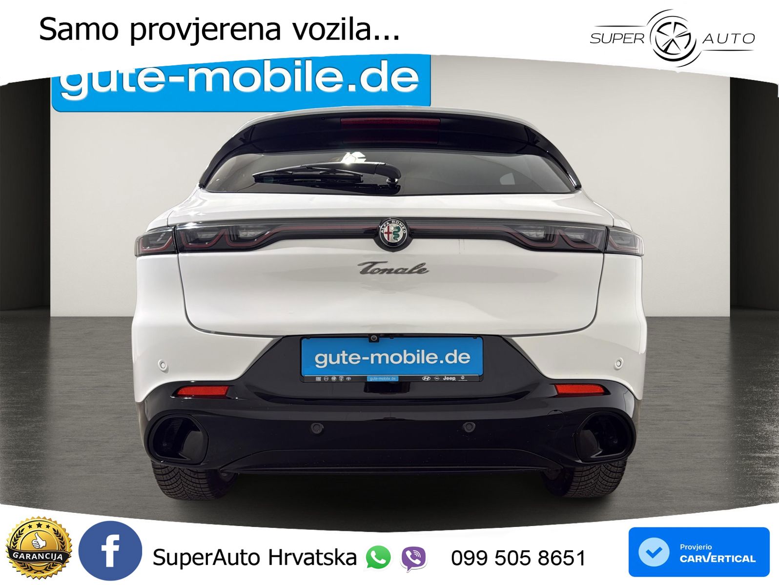 Alfa Romeo Tonale 1.5 VGT (160 KS) 48V-Hybrid TCT MATRIX+GR SJED+KAM