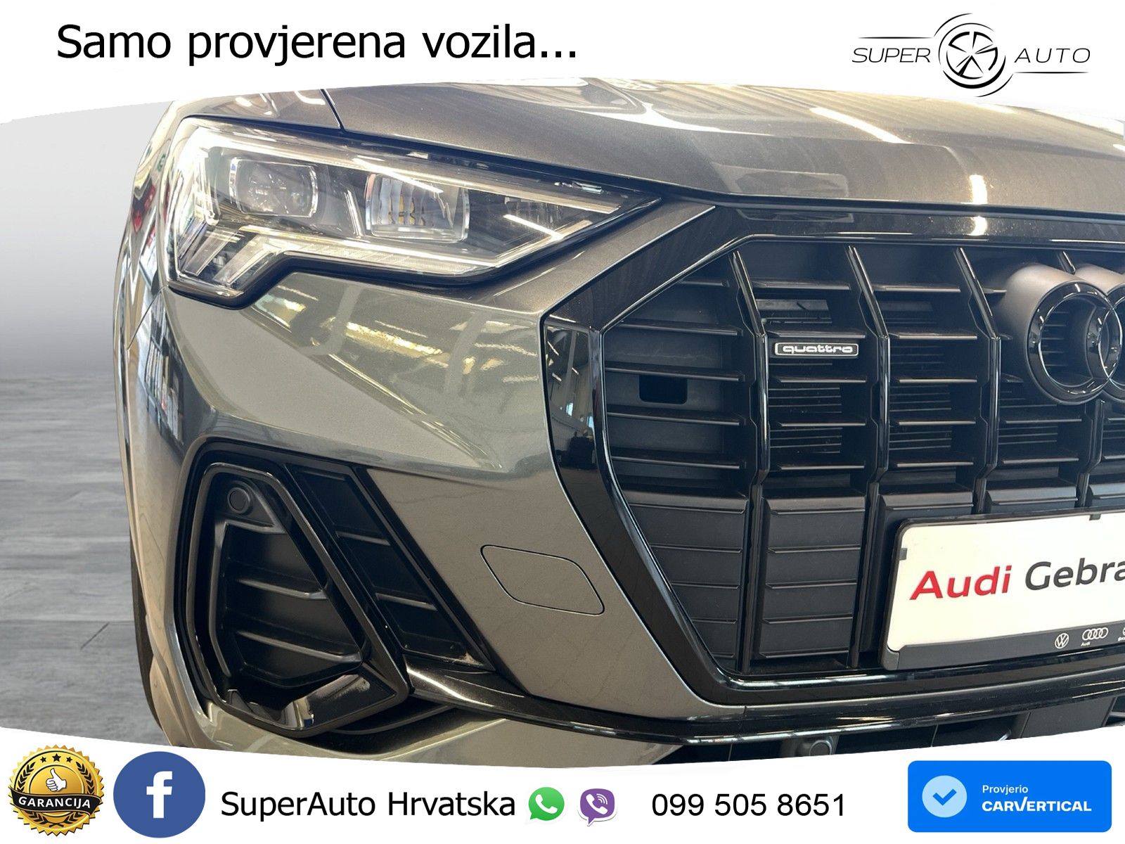 Audi Q3 40 TDI (200 KS) quattro S tronic S line LED+GR SJED+ACC