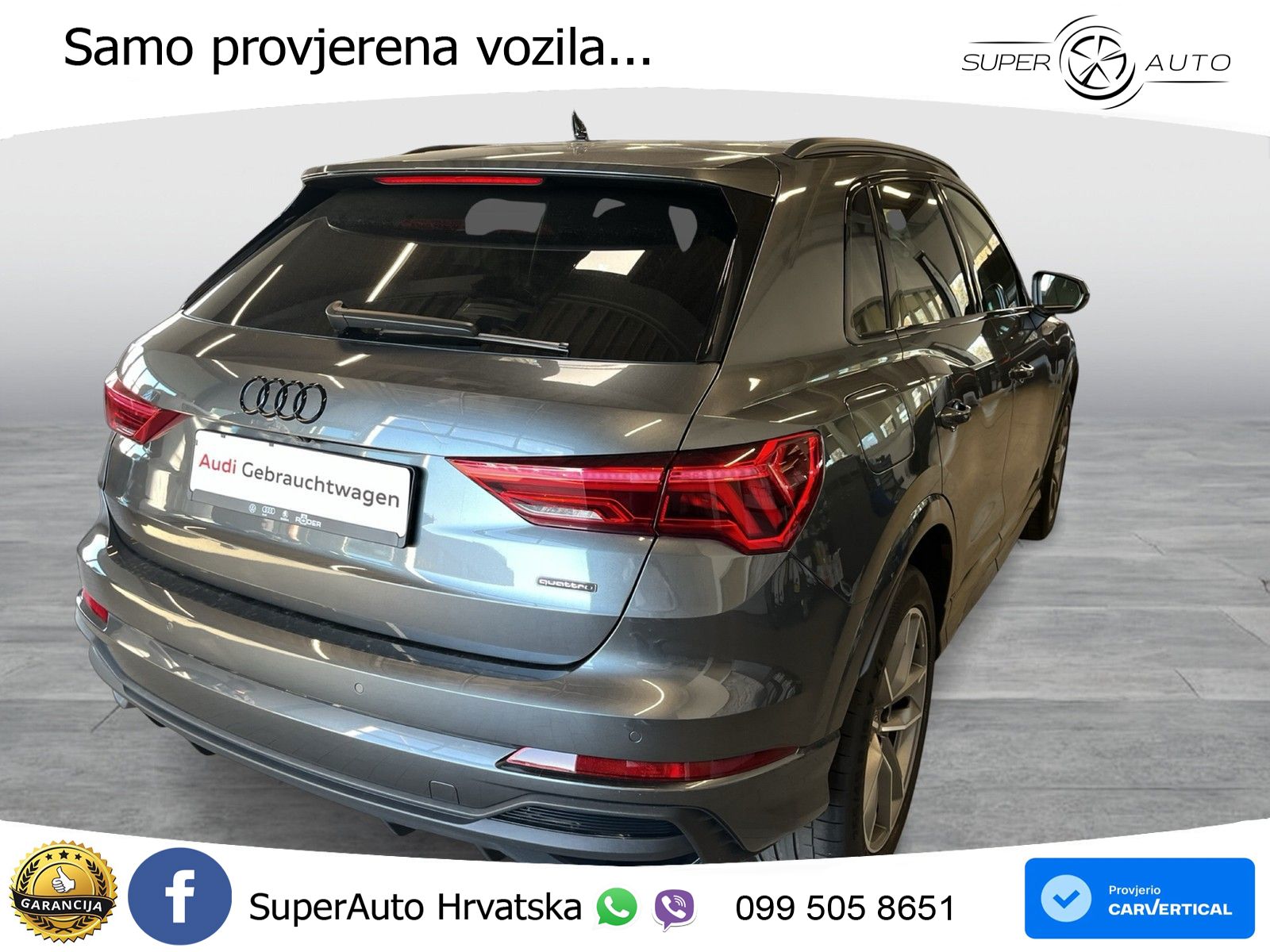Audi Q3 40 TDI (200 KS) quattro S tronic S line LED+GR SJED+ACC
