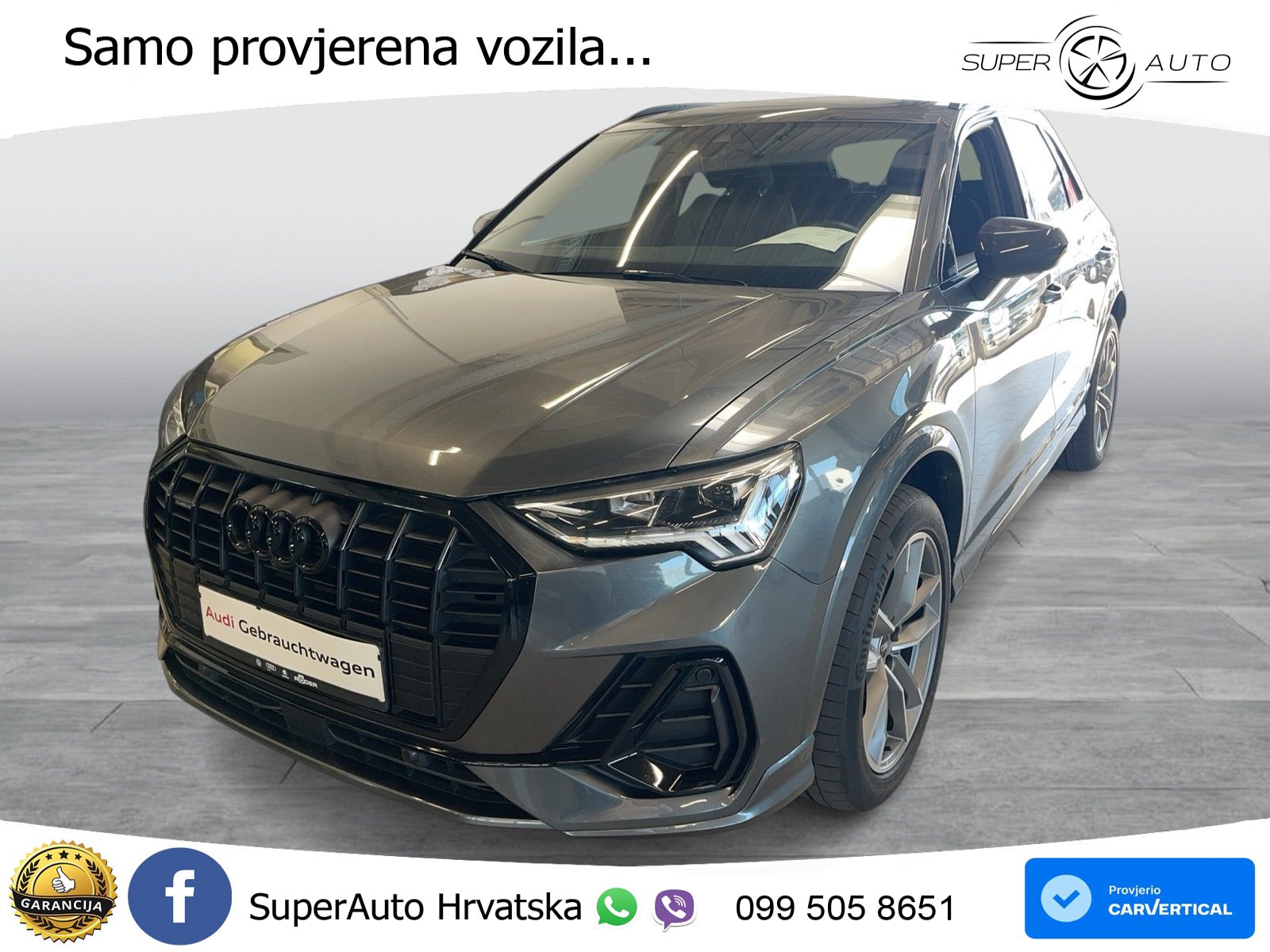 Audi Q3 40 TDI (200 KS) quattro S tronic S line LED+GR SJED+ACC