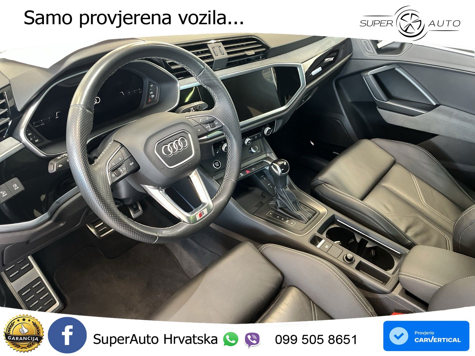 Audi Q3 40 TDI (200 KS) quattro S tronic S line LED+GR SJED+ACC