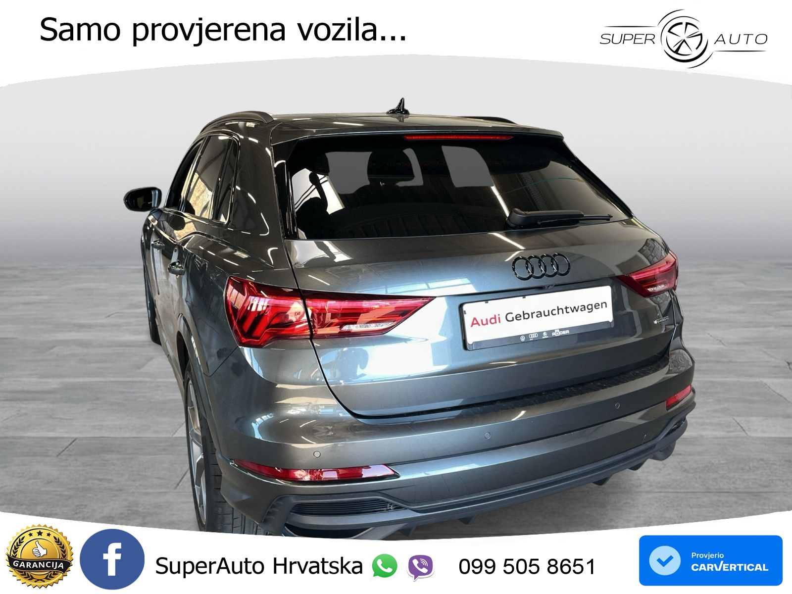 Audi Q3 40 TDI (200 KS) quattro S tronic S line LED+GR SJED+ACC