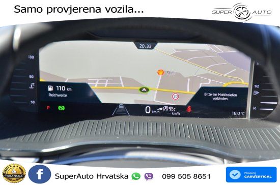 Škoda Octavia Combi 2.0 TDI (150 KS) DSG LED+GR SJED+ACC