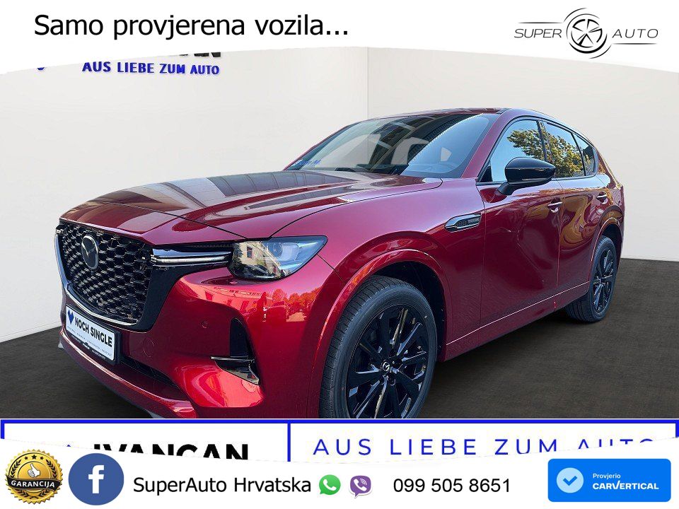 Mazda CX-60 3.3 e-Skyactiv D (254 KS) AWD Automatic MATRIX+GR SJED+KAM