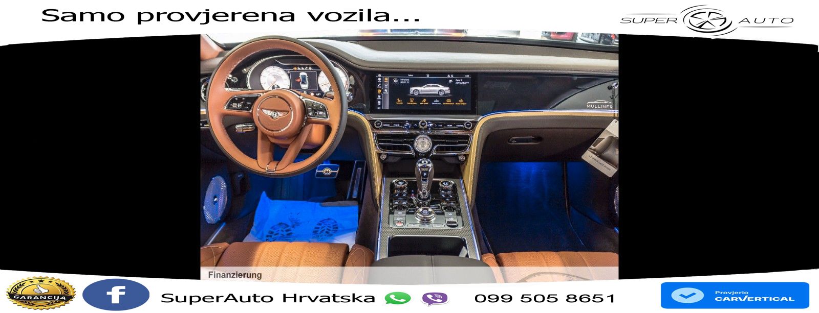 Bentley Flying Spur III 4.0 V8 (550 KS) AWD Automatic LED+GR SJED+ACC
