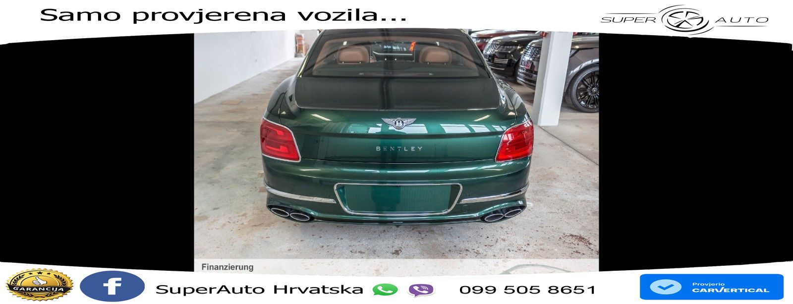 Bentley Flying Spur III 4.0 V8 (550 KS) AWD Automatic LED+GR SJED+ACC