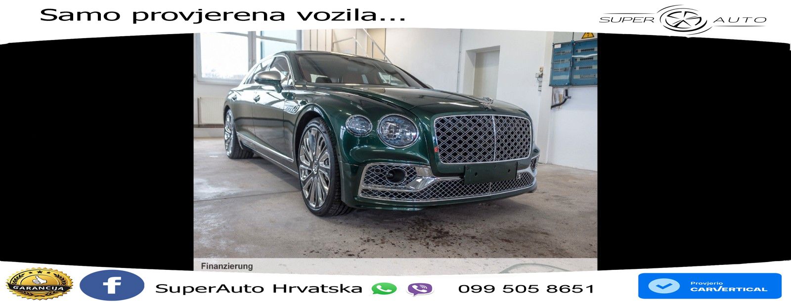 Bentley Flying Spur III 4.0 V8 (550 KS) AWD Automatic LED+GR SJED+ACC