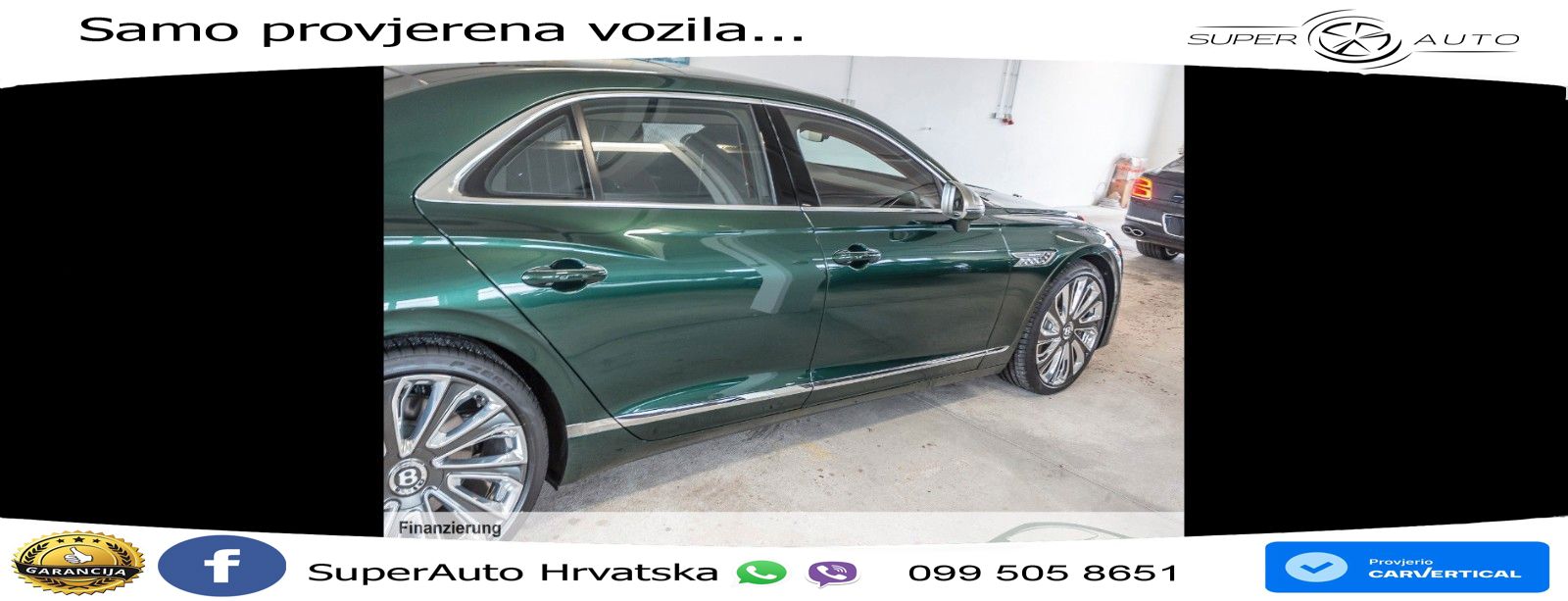 Bentley Flying Spur III 4.0 V8 (550 KS) AWD Automatic LED+GR SJED+ACC