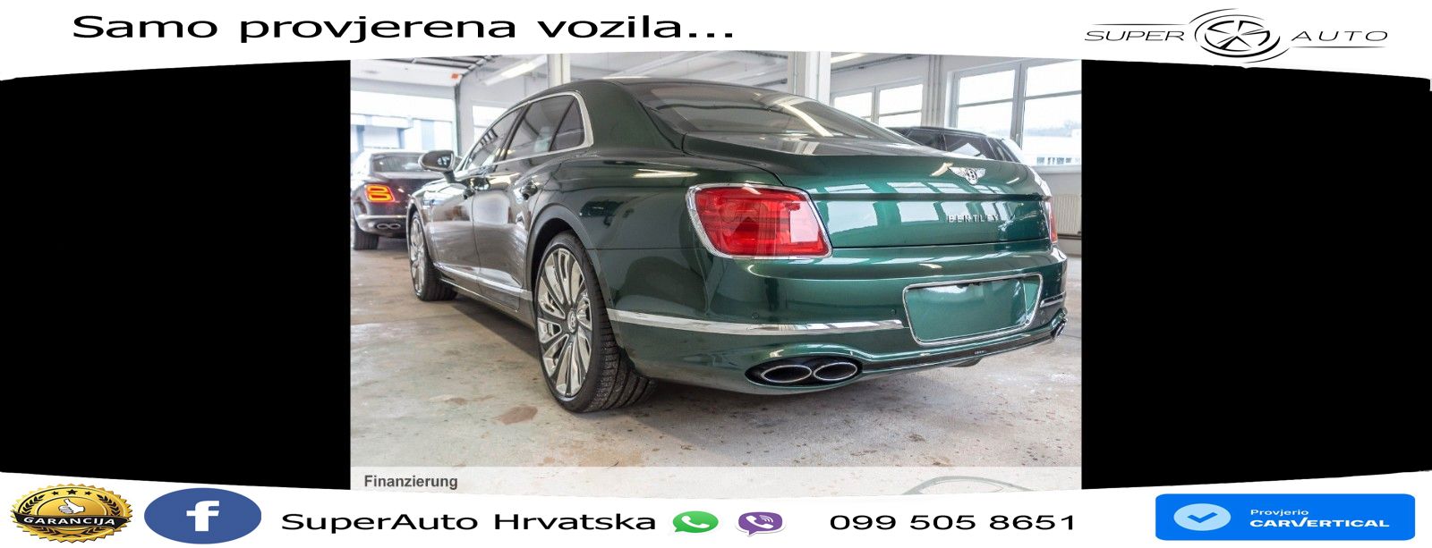 Bentley Flying Spur III 4.0 V8 (550 KS) AWD Automatic LED+GR SJED+ACC