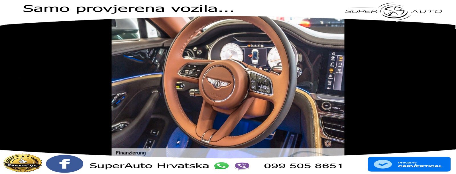 Bentley Flying Spur III 4.0 V8 (550 KS) AWD Automatic LED+GR SJED+ACC