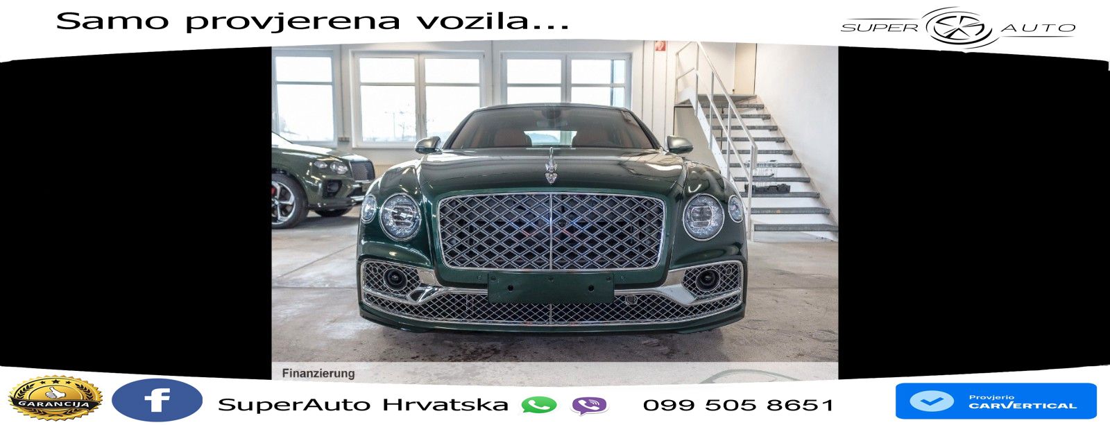 Bentley Flying Spur III 4.0 V8 (550 KS) AWD Automatic LED+GR SJED+ACC