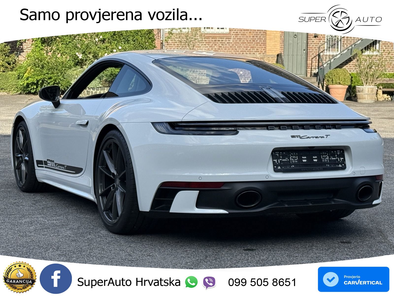 Porsche 911 Carrera T 3.0 (385 KS)