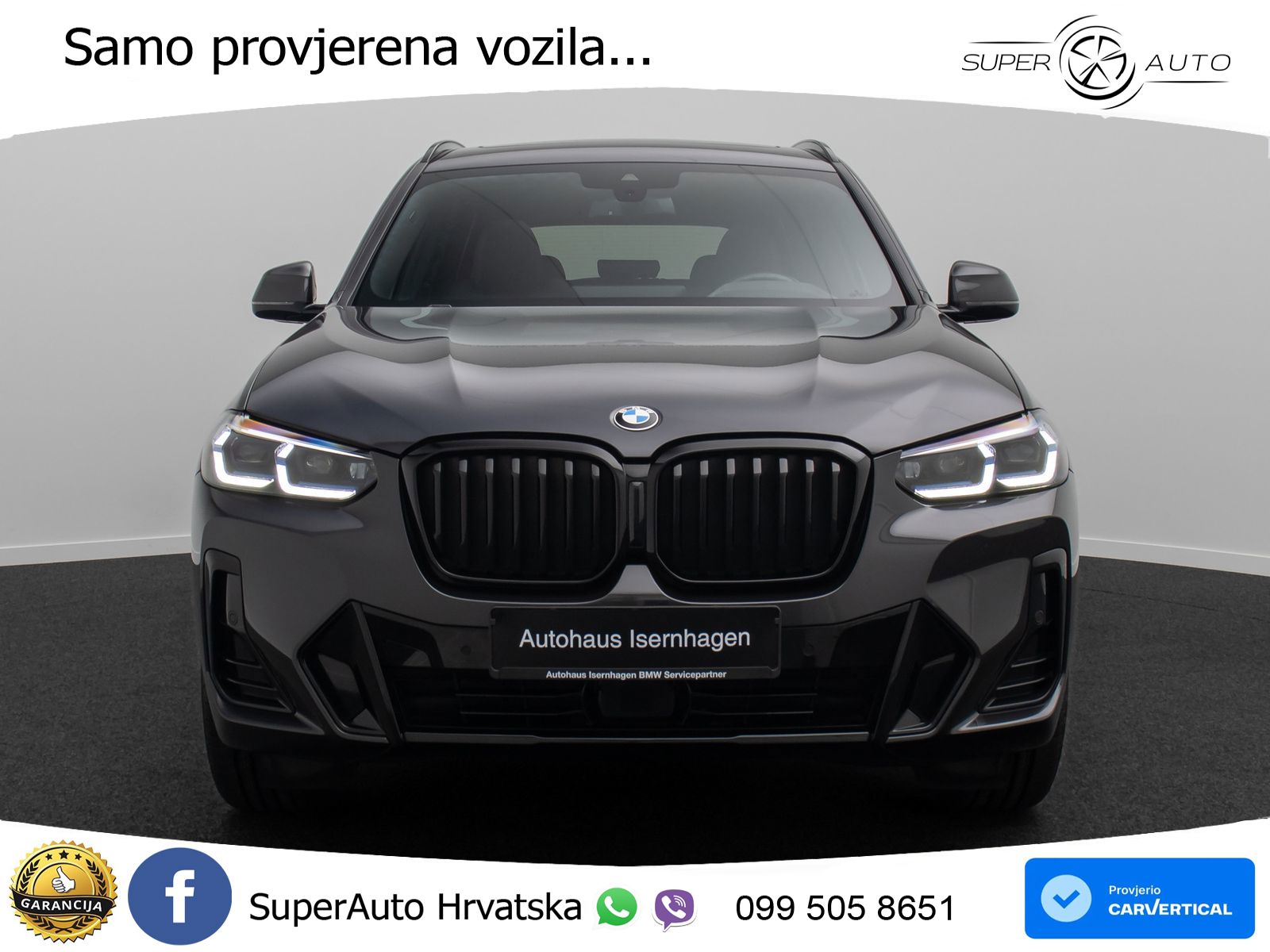 BMW X3 20d xDrive Steptronic M Sport LED+GR SJED+ACC