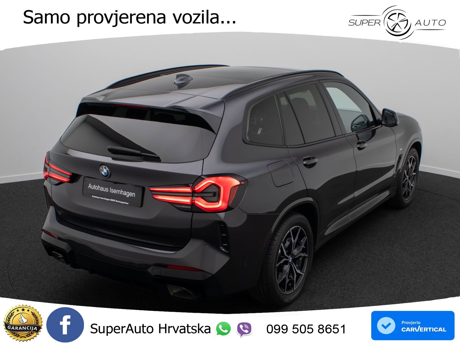 BMW X3 20d xDrive Steptronic M Sport LED+GR SJED+ACC