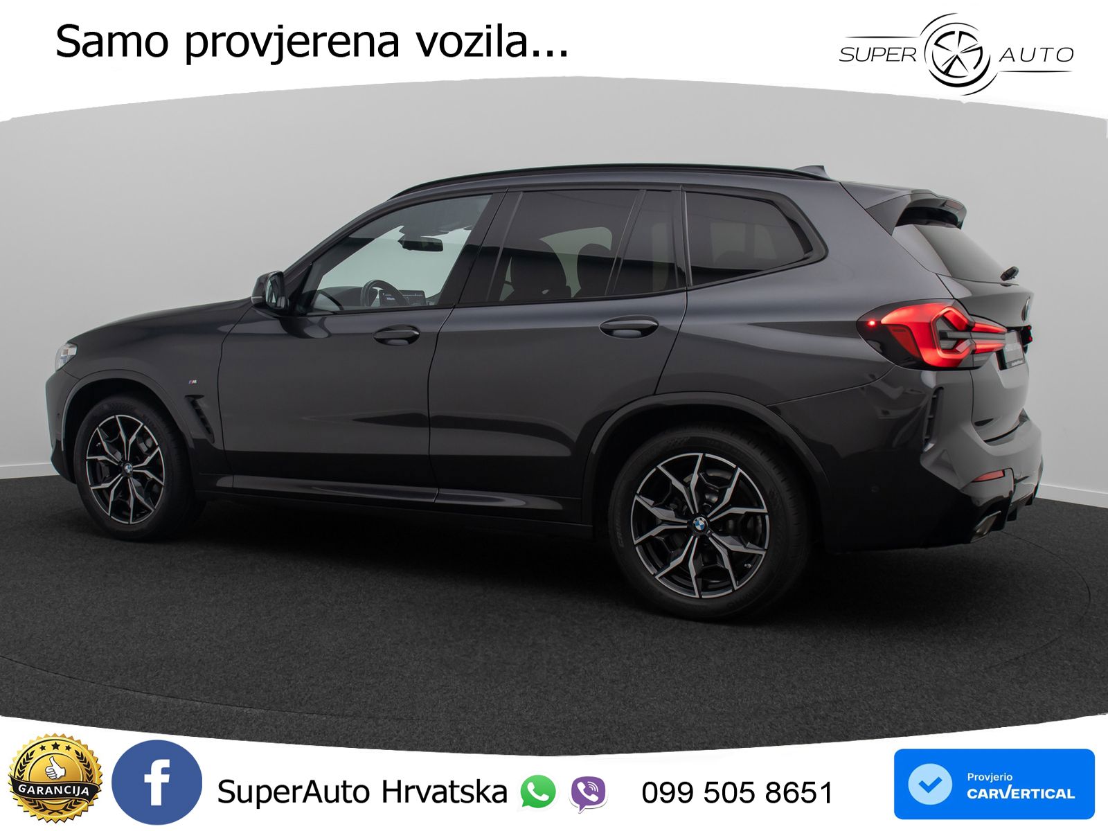 BMW X3 20d xDrive Steptronic M Sport LED+GR SJED+ACC