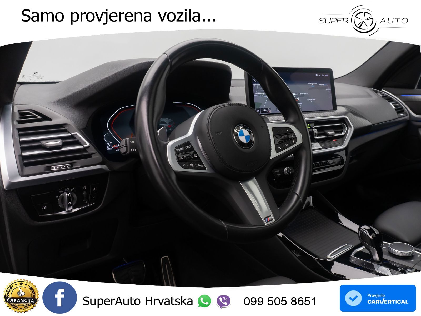 BMW X3 20d xDrive Steptronic M Sport LED+GR SJED+ACC