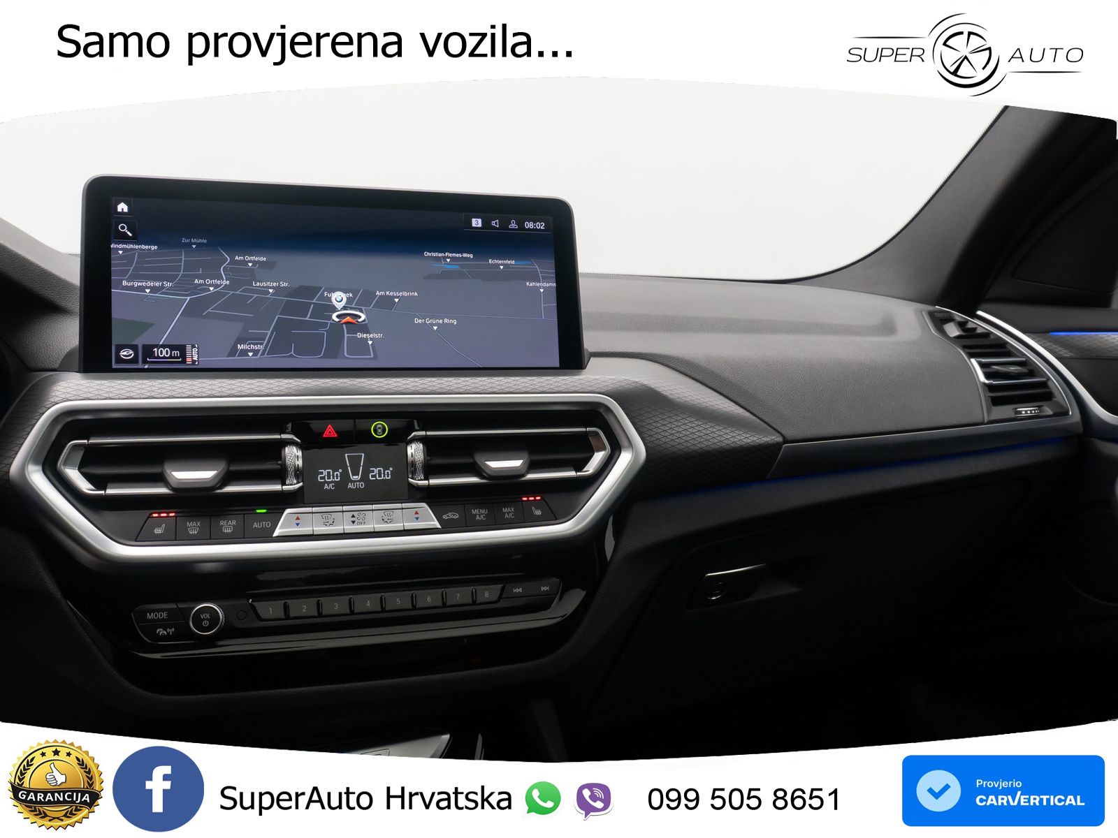 BMW X3 20d xDrive Steptronic M Sport LED+GR SJED+ACC