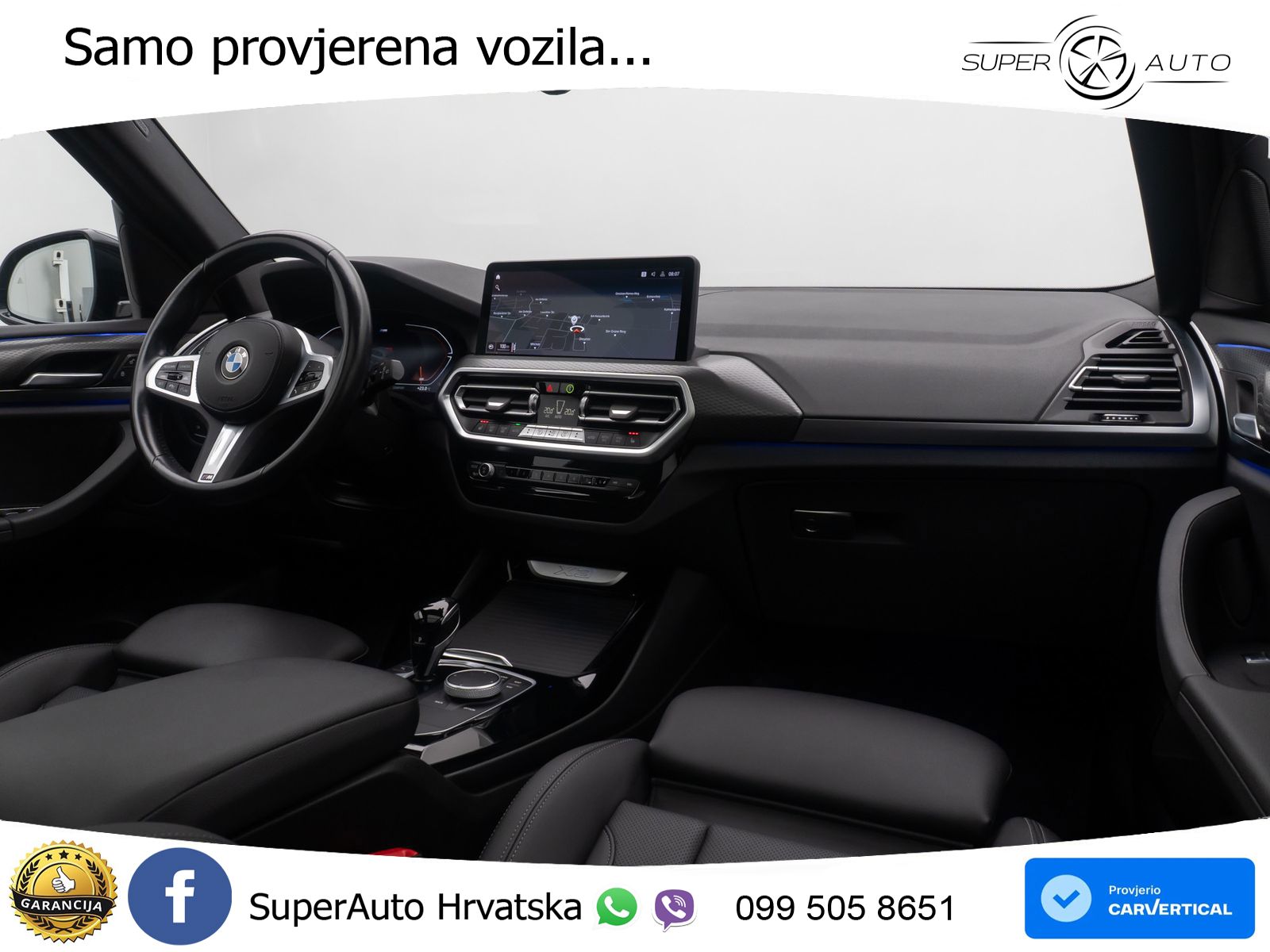 BMW X3 20d xDrive Steptronic M Sport LED+GR SJED+ACC
