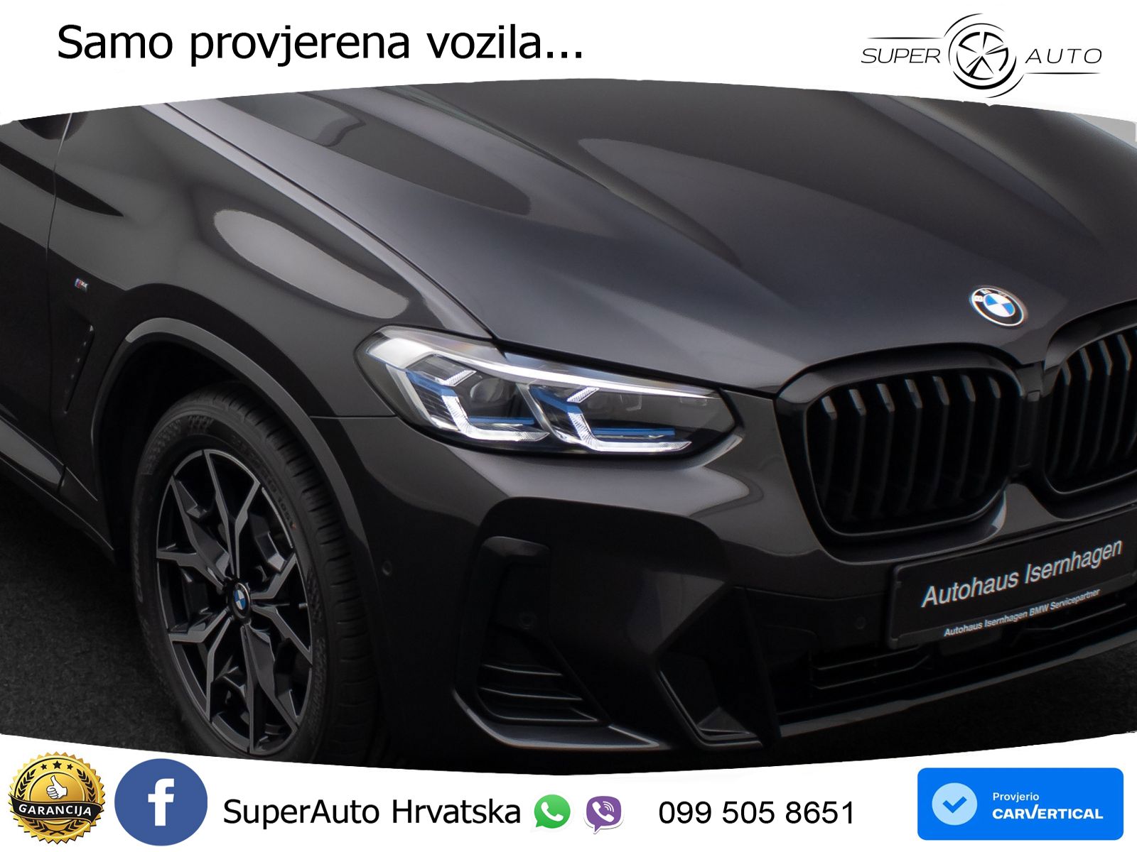BMW X3 20d xDrive Steptronic M Sport LED+GR SJED+ACC
