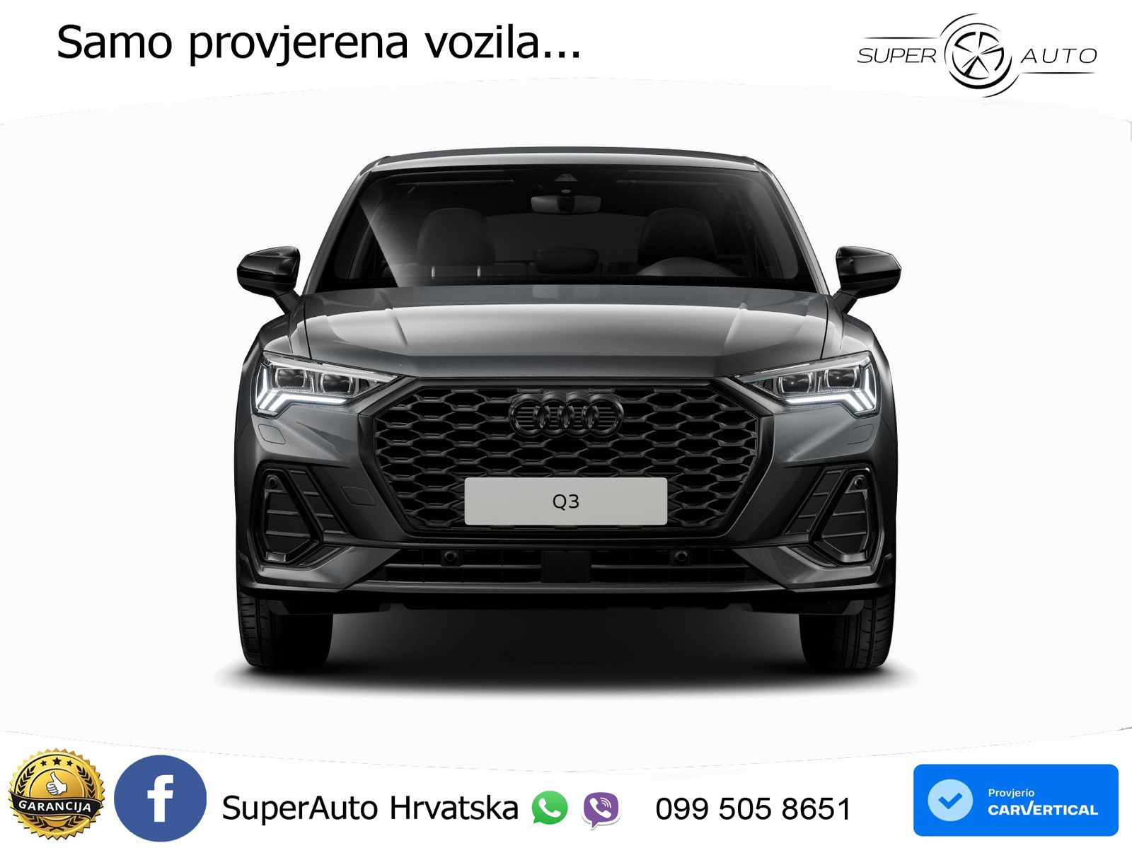 Audi Q3 Sportback 35 TDI (150 KS) S tronic MATRIX+GR SJED+KAM