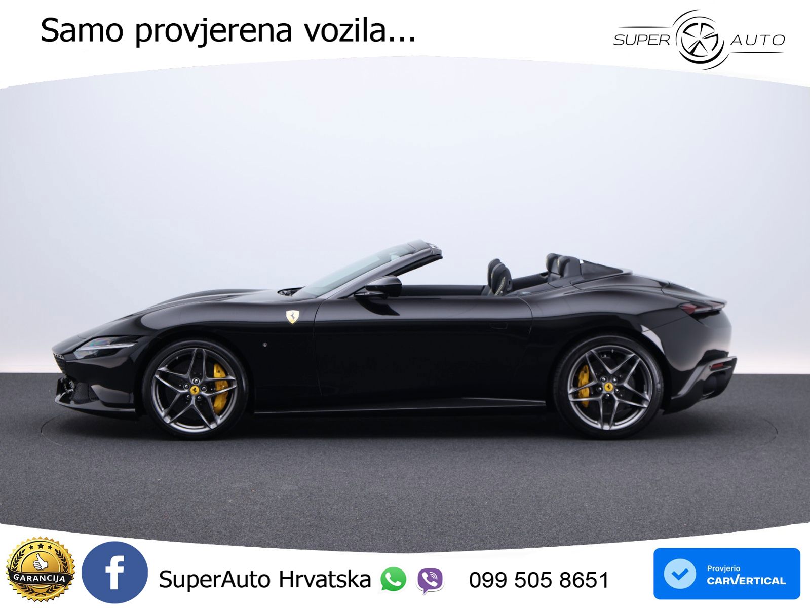Ferrari Roma Spider 3.9 V8 (620 KS) F1 DCT LED+GR SJED+ACC