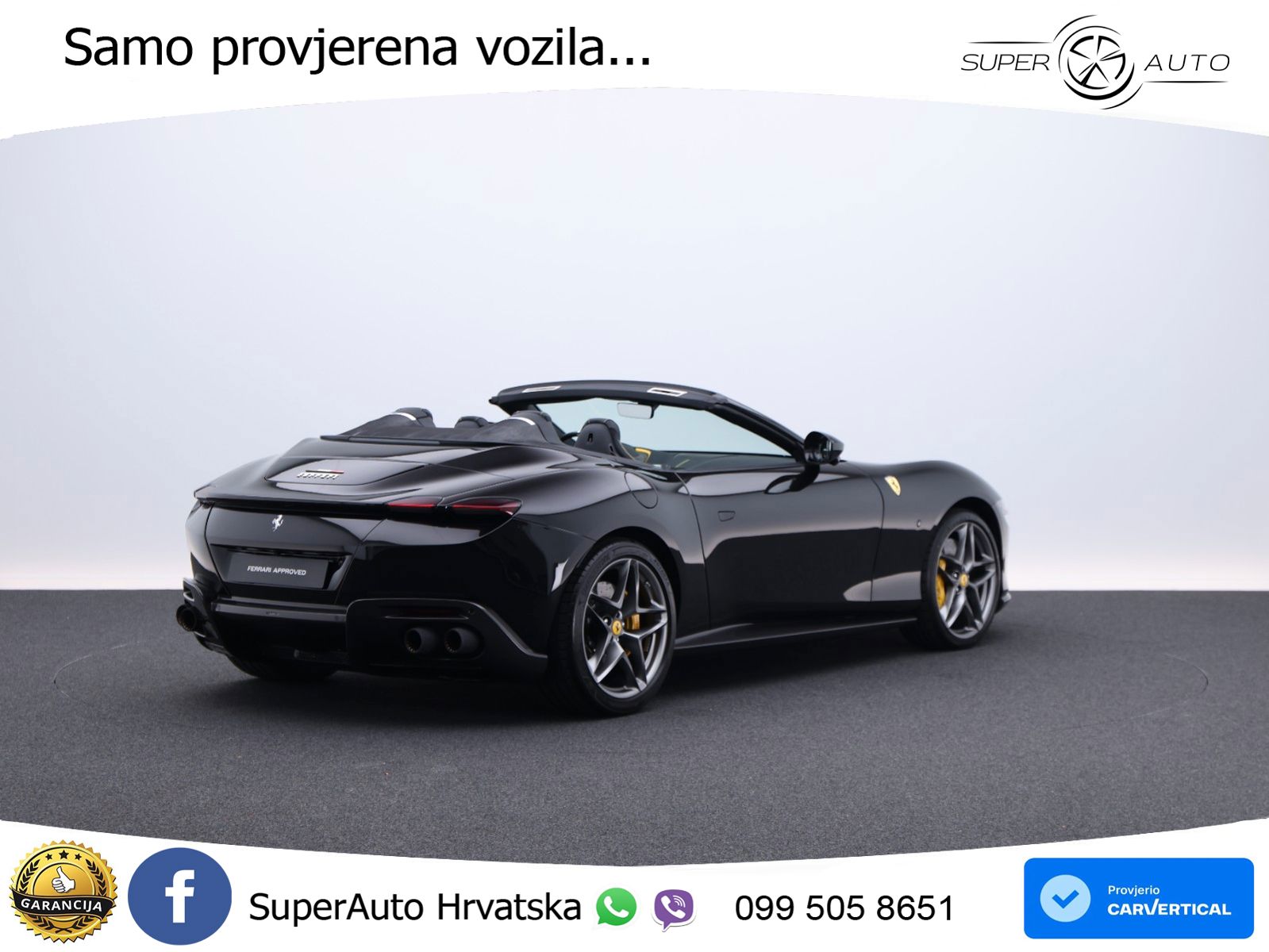 Ferrari Roma Spider 3.9 V8 (620 KS) F1 DCT LED+GR SJED+ACC