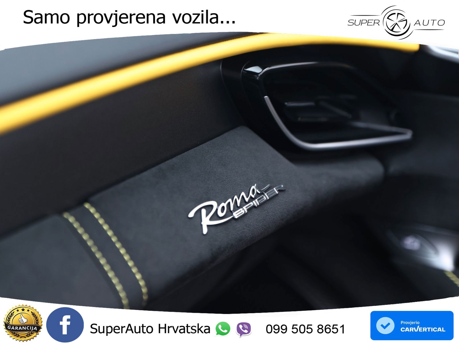 Ferrari Roma Spider 3.9 V8 (620 KS) F1 DCT LED+GR SJED+ACC