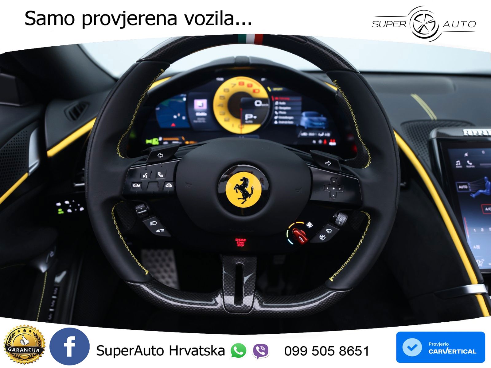 Ferrari Roma Spider 3.9 V8 (620 KS) F1 DCT LED+GR SJED+ACC