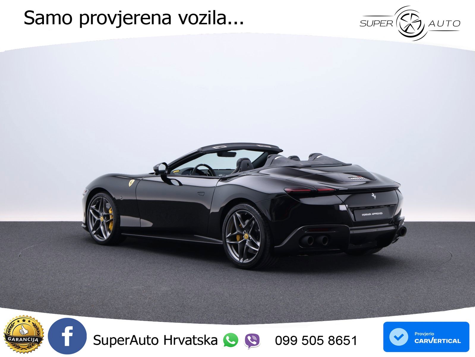 Ferrari Roma Spider 3.9 V8 (620 KS) F1 DCT LED+GR SJED+ACC