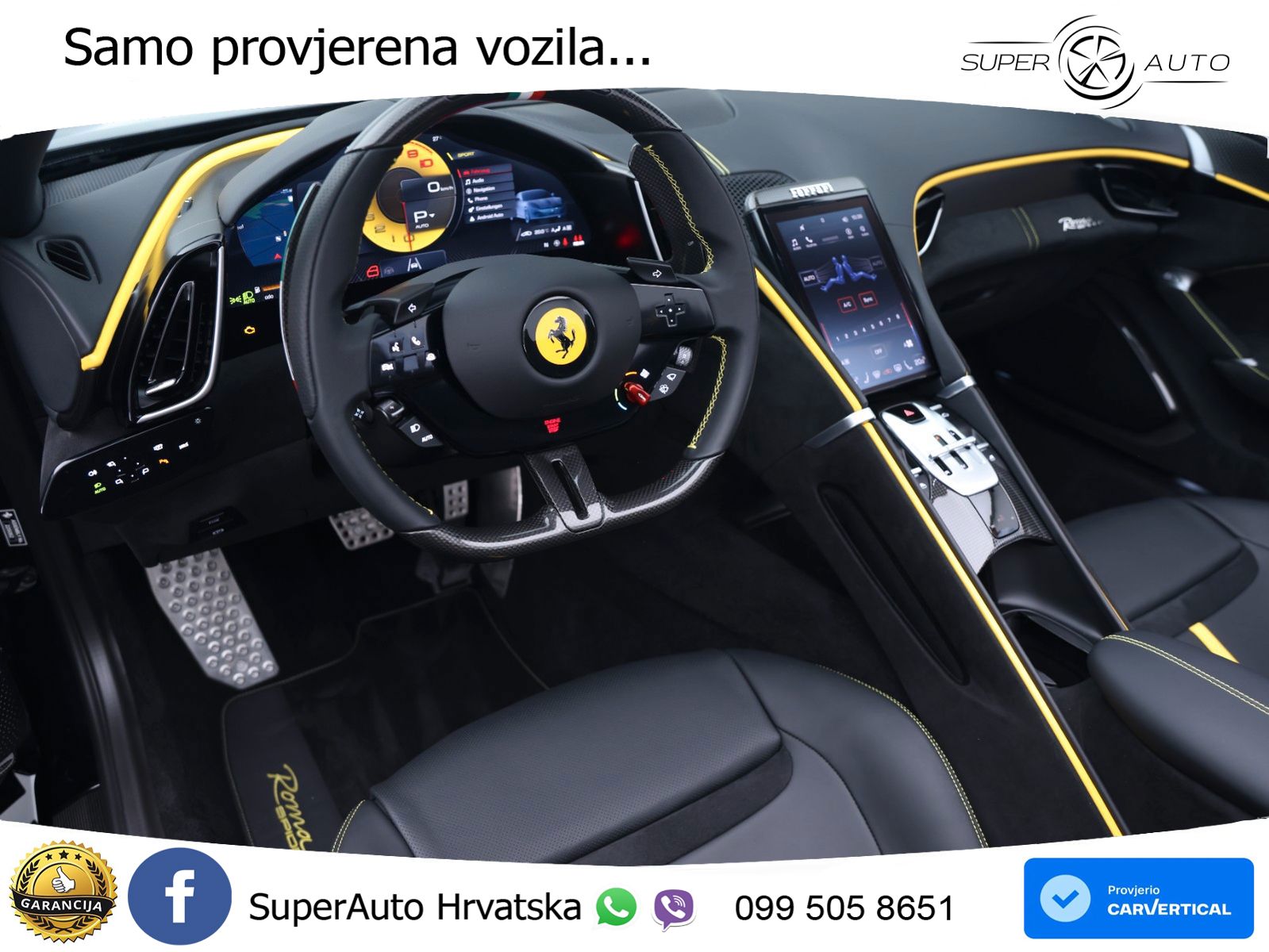 Ferrari Roma Spider 3.9 V8 (620 KS) F1 DCT LED+GR SJED+ACC