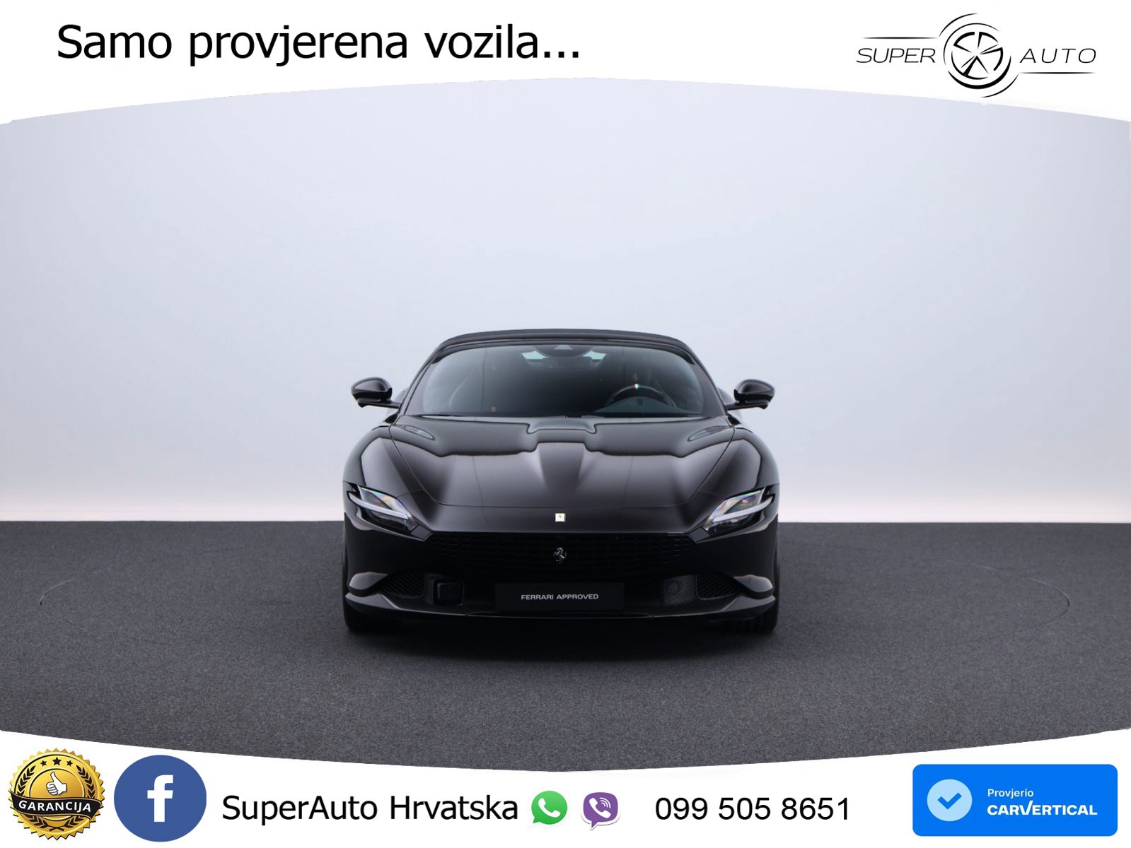Ferrari Roma Spider 3.9 V8 (620 KS) F1 DCT LED+GR SJED+ACC